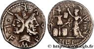 THE REPUBLIC (280 BC to 27 BC) Denier FURIA Rome 119 AC. (19,5mm, 3,74g, 1h) -