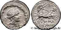 THE REPUBLIC (280 BC to 27 BC) Denier JUNIA Rome 91 AC. (19mm, 3,69g, 9h) -