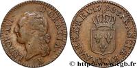 FRANCE Demi-sol dit à l'écu LOUIS XVI Nantes 1788 (26mm, 6,19g, 6h) -
