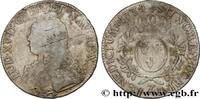 FRANCE Écu aux branches d'olivier, buste habillé LOUIS XV THE BELOVED Grenoble 1734 (39,5mm, 28,40g, 6h) -