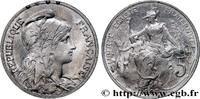FRANCE Essai de 5 centimes Daniel-Dupuis, en aluminium, F III REPUBLIC Paris 1908 (25mm, 2,00g, 12h) -