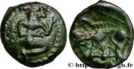 FRANCE Bronze au personnage agenouillé et au sanglier GALLIA BELGICA - BELLOVACI (Area of Beauvais) Beauvais (60) c. Ier siècle avant J.-C. (18,5mm, 3,64g, 1h) -