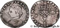 FRANCE Demi-teston, 4e type CHARLES IX Bayonne 1563 (23,5mm, 4,46g, 12h) -
