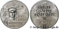 FRANCE Essai de 100 francs Liberté (Statue de la) V REPUBLIC Pessac 1986 (31mm, 15g, 6h) -