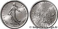 FRANCE Piéfort Cu-Ni de 5 francs Semeuse PIEFORTS Paris 1971 (29mm, 20,00g, 6h) -