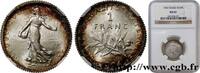 FRANCE 1 franc Semeuse III REPUBLIC Paris 1904 (23mm, 5g, 6h) -