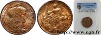 FRANCE 5 centimes Daniel-Dupuis III REPUBLIC 1908 (25mm, 5g, 6h) -