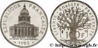 FRANCE Piéfort Belle Épreuve Argent de 100 francs Panthéo PIEFORTS Pessac 1982 (31mm, g, 6h) -