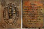 FRANCE Plaquette, VIIe centenaire de la fondation de l’Un UNIVERSITÉS 1929 (65,5mm, 104,13g, 12h) -