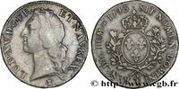 FRANCE Écu aux branches d’olivier, tête ceinte d’un bande LOUIS XV THE BELOVED Nantes 1743 (39,5mm, 28,90g, 6h) -
