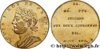 FRANCE Règne de LOUIS Ier dit le Pieux - 24 - Émission de SÉRIE MÉTALLIQUE DES ROIS DE FRANCE n.d. (32mm, 14,03g, 12h) -