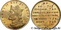 FRANCE Règne de THIERRY IV - 20 - Émission de Louis XVIII SÉRIE MÉTALLIQUE DES ROIS DE FRANCE n.d. (32mm, 14,44g, 12h) -