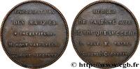 FRANCE Jeton explicatif - Émission de Louis XVIII SÉRIE MÉTALLIQUE DES ROIS DE FRANCE n.d. (32mm, 13,63g, 12h) -
