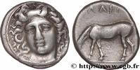Classic 2 (400 BC to 350 BC) Drachme THESSALY - LARISSA Thessalie, Larissa c. 350-340 AC. (18mm, 5,94g, 3h) -