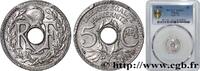FRANCE 5 centimes Lindauer, petit module III REPUBLIC Paris 1938 (17mm, 2g, 6h) -