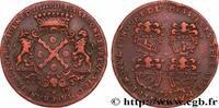 FRANCE Laurent Dugas, seconde prévôté LYONNAIS - CONSULAT DE LYON 1727 (30mm, 8,84g, 6h) -