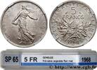 FRANCE Pré-série en cupro-nickel argenté de 5 francs Seme V REPUBLIC Paris 1968 (29mm, 10,93g, 6h) -