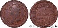 FRANCE Un décime Dupré, grand module, sans point après la DIRECTOIRE Strasbourg 1799 (31,51mm, 22,18g, 6h) -