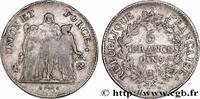 FRANCE 5 francs Union et Force, Union serré, avec glands CONSULATE Bayonne 1801 (36,88mm, 24,74g, 6h) -