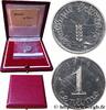 FRANCE Piéfort acier de 1 centime Épi PIEFORTS Pessac 1976 (15mm, 3,30g, 6h) -