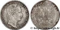AUSTRIA 1 Florin François-Joseph Ier tête laurée AUSTRIA Vienne 1859 (29mm, 12,33g, 12h) -