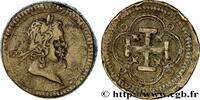 FRANCE Poids monétaire pour le double louis d’or aux huit LOUIS XIII et LOUIS XIV - POIDS MONÉTAIRE s.l. n.d. (22,5mm, 13,29g, h) -