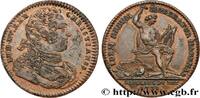 FRANCE Louis XV BATIMENTS DU ROI s.l. 1738 (29mm, 7,40g, 6h) -