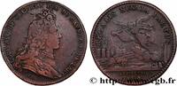 FRANCE Louis Auguste de Bourbon ARTILLERIE s.l. 1740 (28,5mm, 6,97g, 12h) -