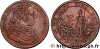 FRANCE Louis XV ARTILLERIE s.l. 1734 (28,5mm, 6,80g, 6h) -