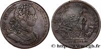 FRANCE Louis XV ARTILLERIE s.l. 1734 (28,5mm, 7,04g, 6h) -