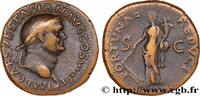 THE FLAVIANS (69 AD to 96 AD) As VESPASIAN Lyon 77-78 (27mm, 10,44g, 6h) -