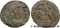 THE CHRISTIAN EMPIRE (337 AD to 363 AD) Centenionalis ou nummus CONSTANS Thessalonique 341-346 (15mm, 1,66g, 11h) -