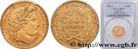 FRANCE 10 francs or Cérès, IIe République II REPUBLIC Paris 1851 (19mm, 3,23g, 6h) -