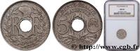 FRANCE 5 centimes Lindauer, petit module III REPUBLIC 1936 (17mm, 2g, 6h) -