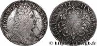 FRANCE Écu aux trois couronnes LOUIS XIV THE SUN KING Rennes 1712 (41,5mm, 29,69g, 6h) -