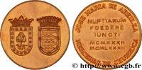 FRANCE Médaille, Noces d’or AMOUR ET MARIAGE 1982 (39,5mm, 54,45g, 12h) -