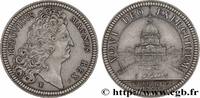 FRANCE BATIMENTS DU ROI, refrappe BATIMENTS DU ROI 1707 (29mm, 13,52g, 12h) -