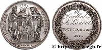 FRANCE Médaille, Mariage chrétien AMOUR ET MARIAGE 1841 (30mm, 12,02g, 12h) -