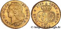 FRANCE Double louis d’or aux écus ovales, tête ceinte d’u LOUIS XV THE BELOVED Pau 1754 (29mm, 16,24g, 6h) -