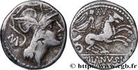 THE REPUBLIC (280 BC to 27 BC) Denier JUNIA Rome 91 AC. (17,5mm, 3,70g, 1h) -