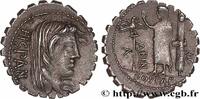 THE REPUBLIC (280 BC to 27 BC) Denier serratus POSTUMIA Rome 81 AC. (20,5mm, 3,91g, 6h) -