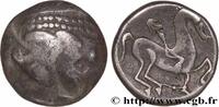 FRANCE Tétradrachme au cavalier, type de “Kinnlosen” DANUBIAN CELTS - DACIA - MUNTENIA Ier siècle avant J.-C. (24mm, 14,59g, 1h) -