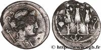 THE REPUBLIC (280 BC to 27 BC) Denier CORNELIA Rome 56 AC. (19mm, 2,72g, 3h) -