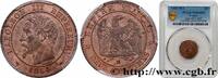 FRANCE Deux centimes Napoléon III, tête nue SECOND EMPIRE Marseille 1854 (20mm, 2g, 6h) -