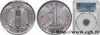FRANCE 1 centime Épi, avec rebord V REPUBLIC Paris 1969 (15mm, 1,66g, 6h) -