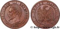 FRANCE Deux centimes Napoléon III, tête nue SECOND EMPIRE Lyon 1854 (20,17mm, 2,01g, 6h) -