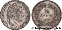 FRANCE 1/4 franc Louis-Philippe LOUIS-PHILIPPE I Paris 1838 (15mm, 1,26g, 6h) -