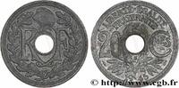 FRANCE 20 centimes Lindauer PROVISIONAL GOVERNEMENT OF THE FRENCH REPUBLIC Beaumont-le-Roger 1945 (24,5mm, 3,11g, 6h) -