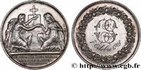 FRANCE Médaille de mariage, Evangile de St Mathieu AMOUR ET MARIAGE 1908 (31,5mm, 13,44g, 12h) -