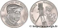 FRANCE Belle Épreuve 100 francs - Jean Renoir COMMEMORATIVE COINS MONNAIE DE PARIS Paris 1995 (37mm, 22,20g, h) -
